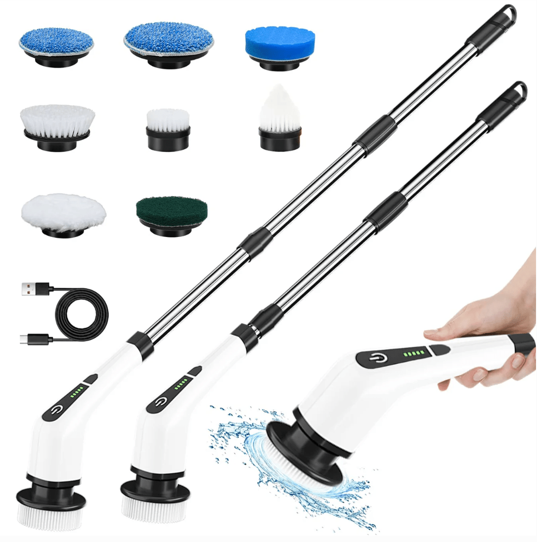 Spin Scrub Electric Cleaning Machine