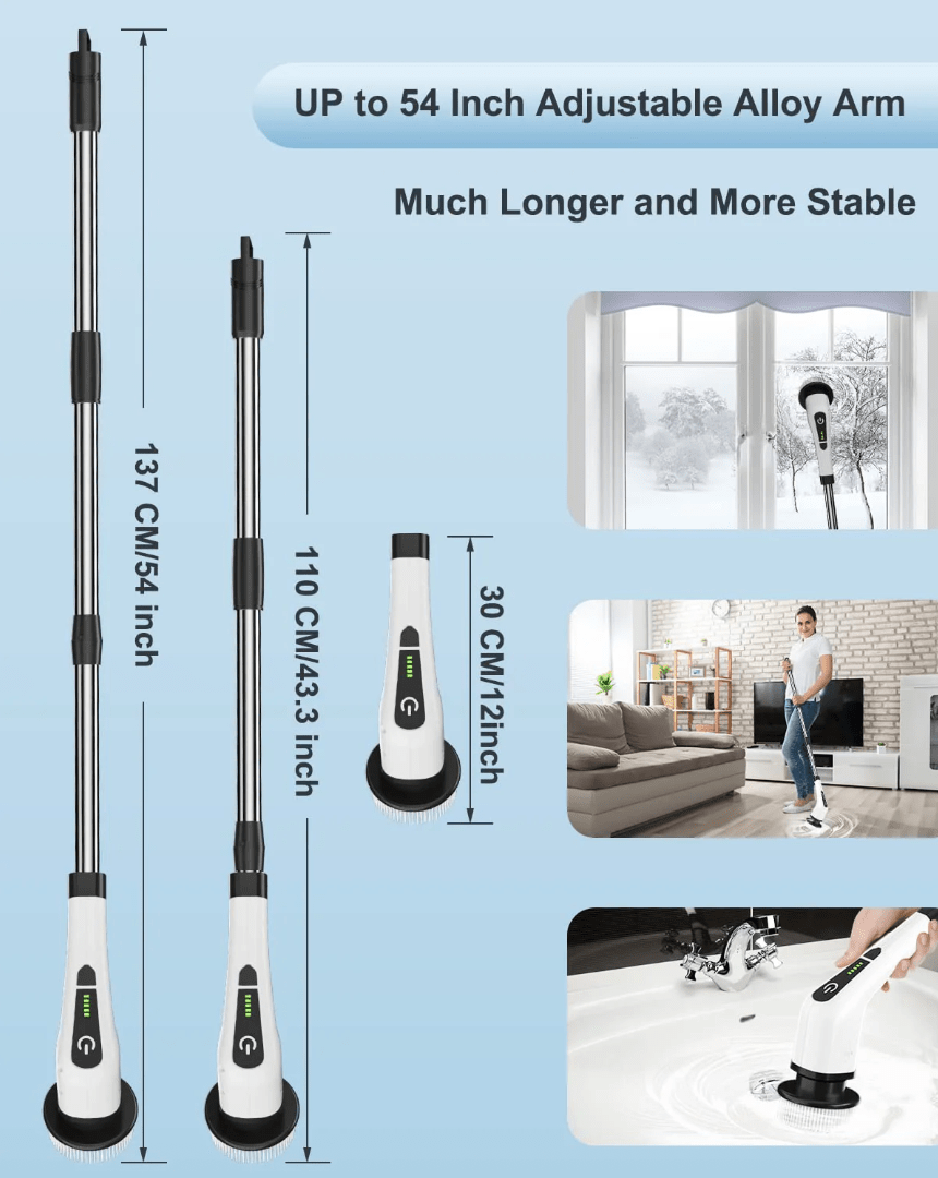 Spin Scrub Electric Cleaning Machine